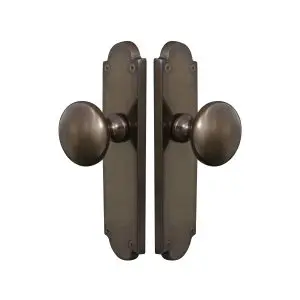 Victorian Knob Latch Antique Bronze