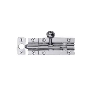 Windsor Straight Bolt 50x25 Chrome Plate