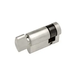 Single Cylinder Snib 30mm Brushed Nickel