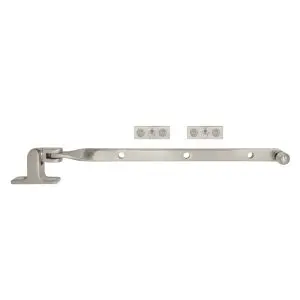 Windsor Fanlight Stay (Modern) 250mm Brushed Nickel