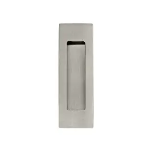 Windsor Flush Pull Concealed Fix 126x42 Brushed Nickel