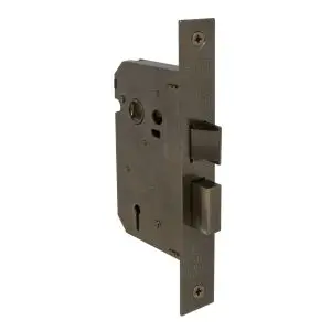 Three Lever Mortice Lock 45mm B/S 65mm C/S Powder coat AB