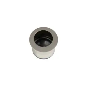Cavity Slider Edge Pull Round Stainless Steel