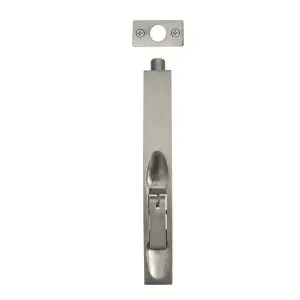 Windsor Flush Bolt (Toggle Action) 149x20 Brushed Nickel
