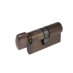 Euro Cylinder Key/Snib KEYED ALIKE 60mm B/S Antique Bronze
