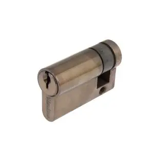 Single Cylinder Key 35mm Antique Bronze