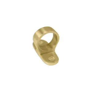 Windsor Sash Lift Ring Pull Matt Satin Brass