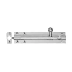 Windsor Straight Bolt 100x25 Satin Chrome