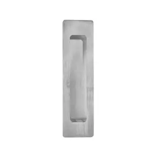 Windsor Flush Pull Concealed Fix 158x42 Satin Chrome