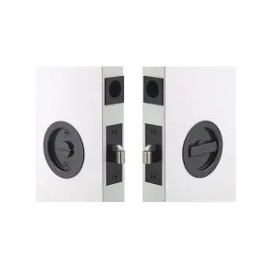 Cavity Suite Privacy Kit Round Black Powder Coat