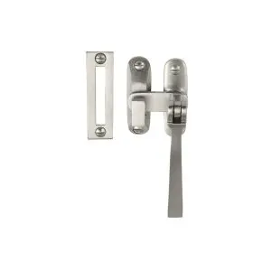 Windsor Casement Fastener (Square) Brushed Nickel