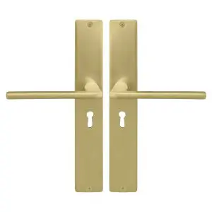 WINDSOR CHALET SQUARE LONGPLATE STD KEYHOLE MSB (WIN-8215L-MSB)