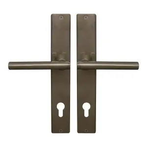 Charleston Square Longplate E85 Keyhole ANTIQUE BRONZE
