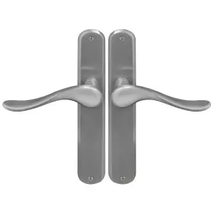 Italian Haven Oval Longplate Satin Chrome