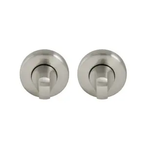Turn on 46mm Rose (8mm Spindle) Brushed Nickel