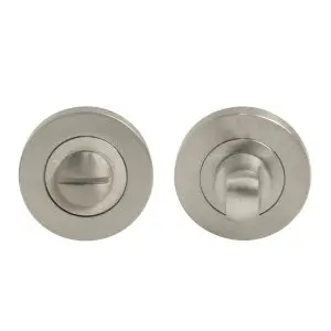 Privacy Turn & Release - 50mm Rose Brushed Nickel