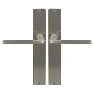Italian Chalet Square Longplate Brushed Nickel