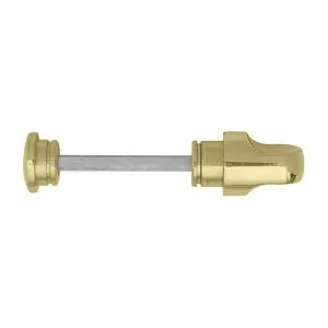Privacy Turn & Release Spindle Polished Brass