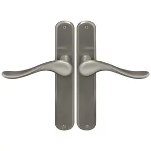 Italian Haven Oval Longplate Brushed Nickel