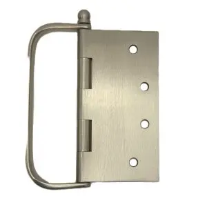 D Handle Hinge Brass 100x100x3.0mm Brushed Nickel (HD100SN) (DHHB100100BN)