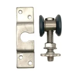 Centor A14 2 Wheel Carrier, Stainless Steel Bearing, Nylon Tyres with Top Plate (142CCNSS)