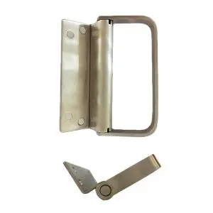 Centor E2 external handle, stainless steel (E22EHS)
