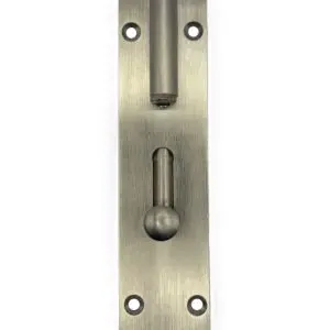 Reverse Necked Barrel Bolt 125x32mm, 24mm Throw Satin Nickel (D7350SN)