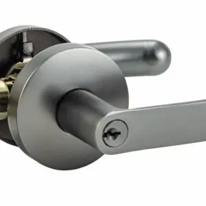 Unique Miranda Entrance Set Satin Gunmetal (M05ENSG)