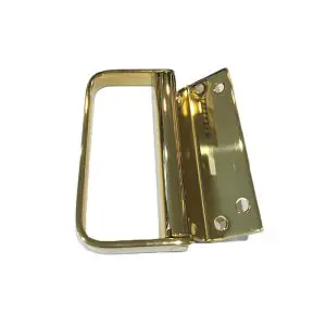 Centor E2 external handle, PVD brass (E22EHTG)
