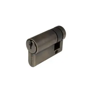 30MM EURO SINGLE CYLINDER - KEY (KA) OIL RUBBED BRONZE