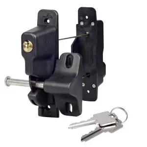 SafeAZ Gravity latch, Double sided, Lockable (DPG200)