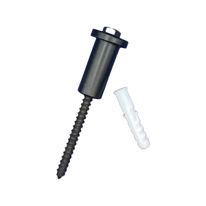 SLIDEMASTER Barn Door Track 50mm Spacer, Bolt & Wall Anchor (Each)