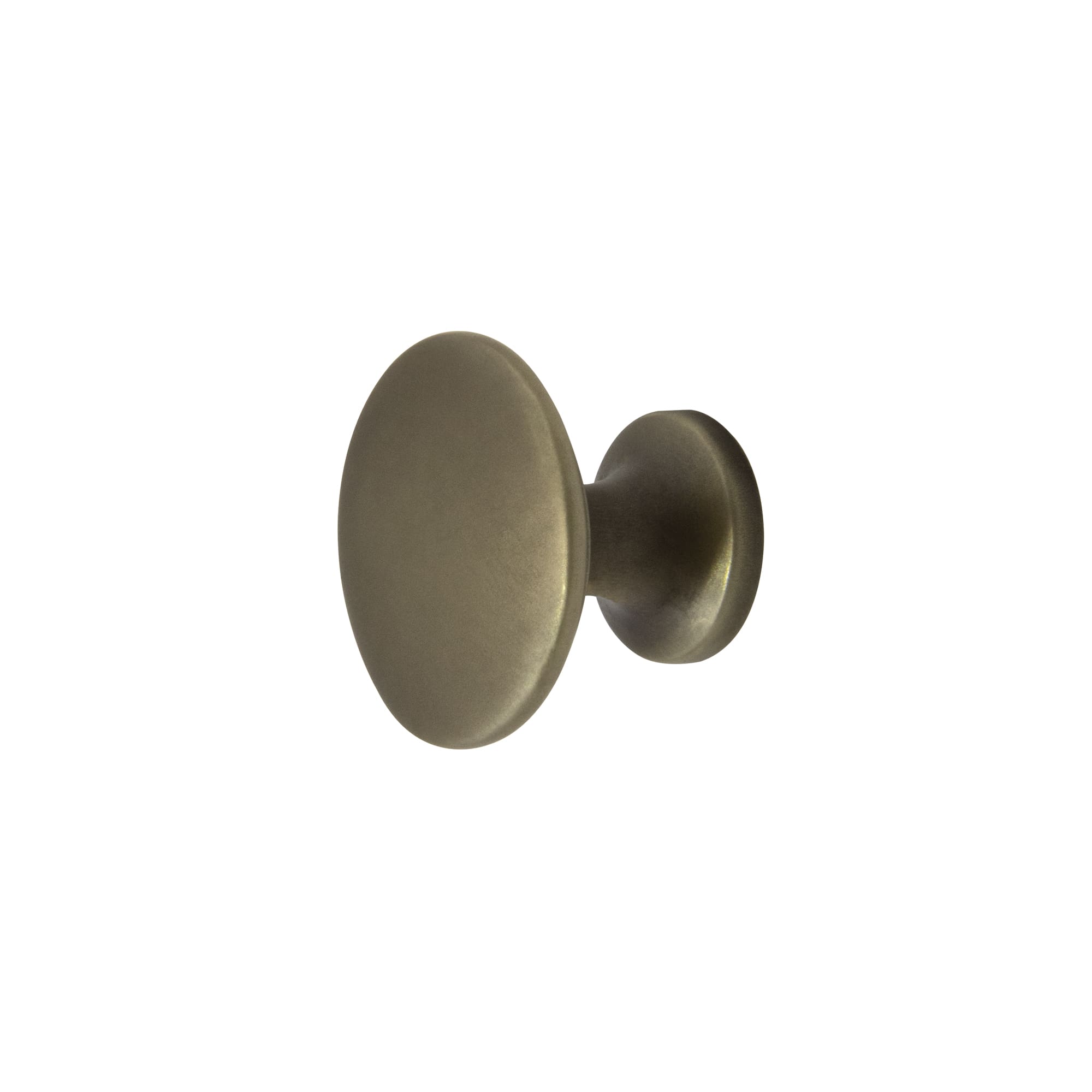 Nob Button 38mm Brass Knob Button Style Roman Brass | Unique Hardware